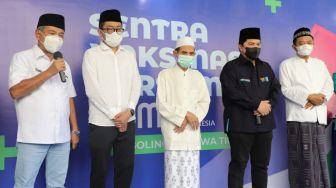 Ke Jatim, Menteri BUMN dan Dirut BRI Dorong Percepatan Vaksinasi dan Pemberdayaan UMKM