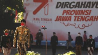 Peringatan HUT Jateng ke-71, Begini Ajakan Gubernur Ganjar pada Masyarakat