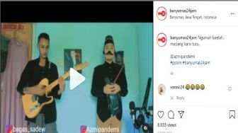 Ternyata Ada Lagu Ajakan Tetap di Rumah Berlirik Banyumasan