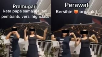 Viral Konten TikTok soal Pramugari dan Perawat, Wanita Ini Bikin Warganet Geram