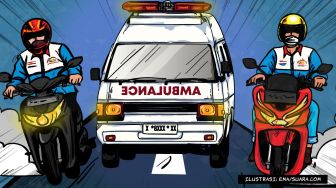 Polisi Usut Video Viral Ambulans Tak Diberi Jalan Pengendara Hingga Pasien Meninggal