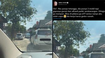 Cerita Tetangga Punya 3 Mobil Parkir Sembarangan, Ditegur Warga Nggak Mempan