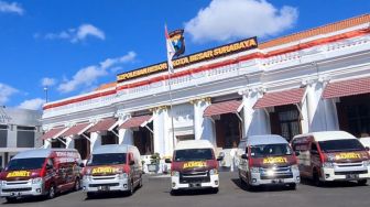 Polrestabes Surabaya dan Pemkot Luncurkan Mobil Respons Cepat Vaksin Keliling