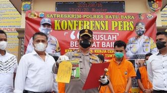 Satreskrim Polres Batu Bara Berhasil Ungkap 6 Kasus Kriminal