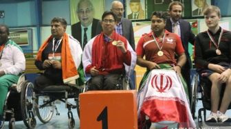 Profil Atlet Paralimpiade Tokyo: Adyos Astan, Tertua di Kontingen Indonesia