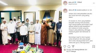 Alvin Faiz Tulis Permintaan Maaf Lantaran Bikin Gaduh, Aldi Taher: Jangan Cuma Retorika