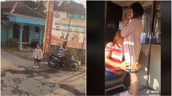 Viral Momen Haru Sopir Bus Berhenti untuk Peluk dan Beri Uang kepada Anaknya