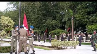 38 Anggota Paskibra Langkat Terpapar Covid-19, Pengibaran Bendera Digantikan Satpol PP