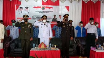Prokomincam Kecamatan Batui Ikut Upacara Virual