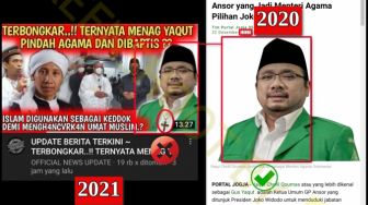 CEK FAKTA: Benarkah Menteri Agama Yaqut Cholil Qoumas Dibaptis?