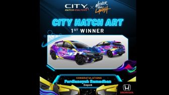 Honda Pertimbangkan Desain City Hatch Art Karya Juara Dijadikan Versi Diecast