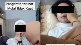 Pengantin Wanita Lemas saat Dirias MUA, Berujung Make Up Sambil Berbaring