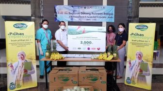 Dukung Tenaga Kesehatan Lawan Pandemi, GGF Donasi Uang Tunai dan Makanan Sehat