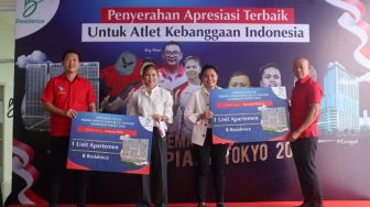 Greysia/Apriyani Dapat Hadiah Apartemen dari Pengusaha Mantan Atlet