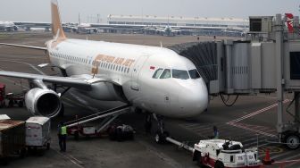 Breaking News, Penumpang Super Air Jet Menumpuk di Bandara SMB Palembang Karena Delay