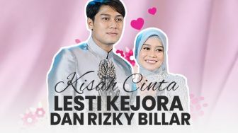 INFOGRAFIS: Kisah Cinta Lesti Kejora dan Rizky Billar