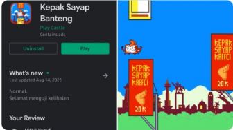 Heboh Game Kepak Sayap Banteng di Google Play, Review Masyarakat Bikin Ngakak