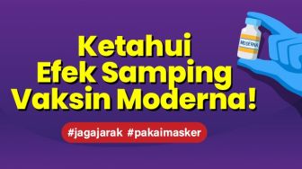 INFOGRAFIS: Ketahui Efek Samping Vaksin Moderna!