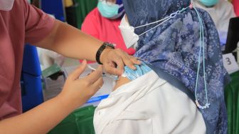 Ibu Hamil di Kabupaten Gowa Mulai Disuntik Vaksin Covid-19