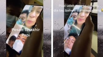 Momen Pasien Covid Video Call 2 Jam Sebelum Meninggal, Pesan Terakhir Buat Keluarga Nangis