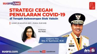 SuaraLive! Strategi Syamsuar Cegah Covid-19 di Tengah Kekosongan Stok Vaksin