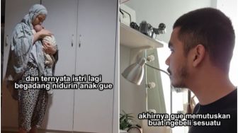 Tak Tega Lihat Istri Begadang Demi Anak, Suami Langsung Beli Alat Bantu Tak Terduga