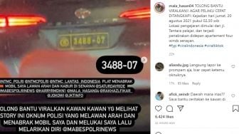 Polisi Telusuri Ihwal Pelat Dinas Polri di Mobil Fortuner yang Lawan Arus