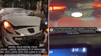 Viral Toyota Fortuner Berpelat Nomor Dinas Ugal-ugalan dan Lawan Arah, 1 Mobil Jadi Korban