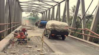 Jembatan Way Rarem Lampung Utara Ditutup Mulai 23 Agustus hingga 6 September