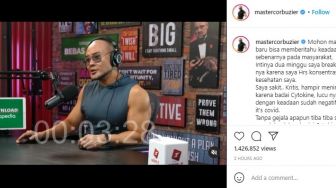 Dua Belas Hari Menghilang, Deddy Corbuzier: Saya Hampir Meninggal Karena Badai Cytokine
