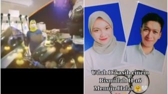 Bikin Baper! Petugas SPBU Dapat Cokelat dari Pemotor, Berujung Menuju Halal