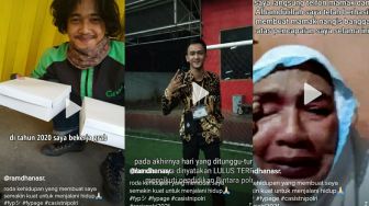 Kisah Ojol Berhasil Masuk Polisi Viral, Netizen Terenyuh