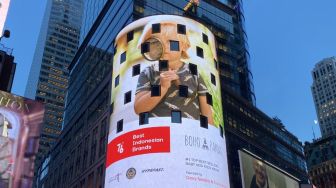 Keren, Belasan Brand Indonesia Mejeng di Times Square New York