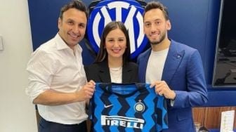 Sinem Gundogdu, Istri Hakan Calhanoglu yang Dukung Sang Suami Membelot ke Inter Milan