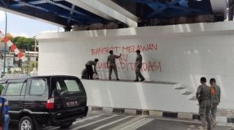 Ramai Soal Penghapusan Mural di Jembatan Kewek, Begini Respon Walikota Jogja
