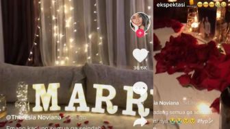 Viral Pamer Dekorasi Lamaran Romantis, Ending Video Ini Malah Bikin Warganet Emosi