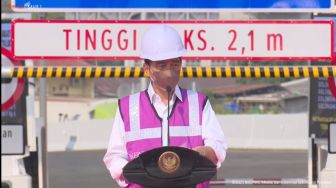 Resmikan Tol Kelapa Gading-Pulo Gebang, Ini yang Dimau Jokowi