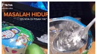 Beli Jus Mangga tapi Es DIpisah, Wujud Pesanannya Ini Malah Bikin Heran