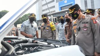 Semangat Peparnas XVI - PON XX Papua 2021, Korlantas Polri Kirim 51 Unit Mobil dan Motor