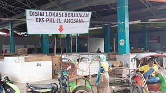 Pemindahan Lokasi, PKL Angsana Pasar Martapura Gratis Tempat Selama 1 Tahun