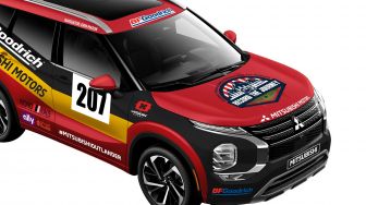Turun di Rebelle Rally, Livery Mitsubishi Outlander 2022 Hormati Jutta Kleinschmidt