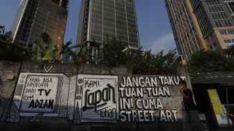 Kritik Sosial Melalui Mural di Sudut Ibu Kota