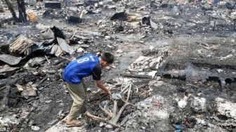 Rumah Ludes Terbakar, Anak Asuh Ashanty: Tolong Bantu Warga di Sini Bunda