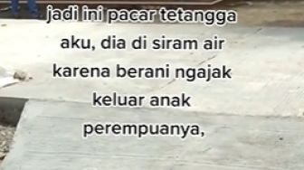 Hubungan Tak Direstui Orang Tua, Pria Diguyur Air saat Temui Pacar di Rumah