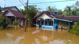 130 Rumah di Mukomuko Bengkulu Terendam Banjir
