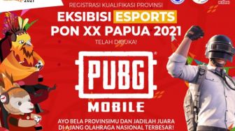 Pendaftaran Atlet Cabor Esports PUBG Mobile di PON Papua Resmi Dibuka