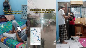 Bikin Haru! Viral Driver Ojol Belikan Anak Laptop dari Jerih Payah di Jalanan