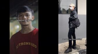 Viral Pria Bagikan Penampilan Sebelum dan Sesudah Kenal BTS, Publik: Glow Up Parah!