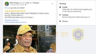 CEK FAKTA: Benarkah Wagub Terpilih Papua Ancam Warga Pulang Tanpa Kepala?