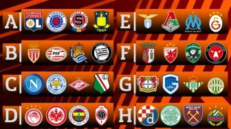 Hasil Drawing Liga Europa 2021-2022: Persaingan Panas di Grup B